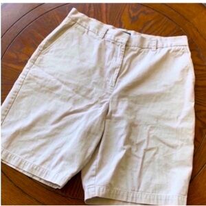 Lauren Ralph Lauren Tan Cream Bermuda Shorts